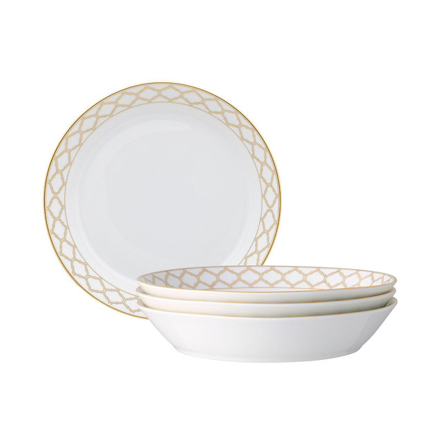 Noritake Eternal Palace 4-Pc. Coupe Dinner Bowl Set, Service For 4