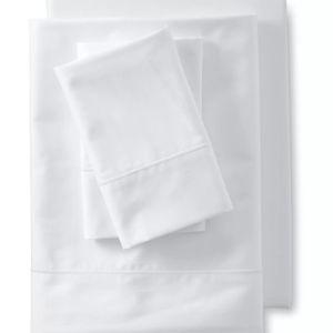 Land's End Premium Supima Cotton Sheet Set | King