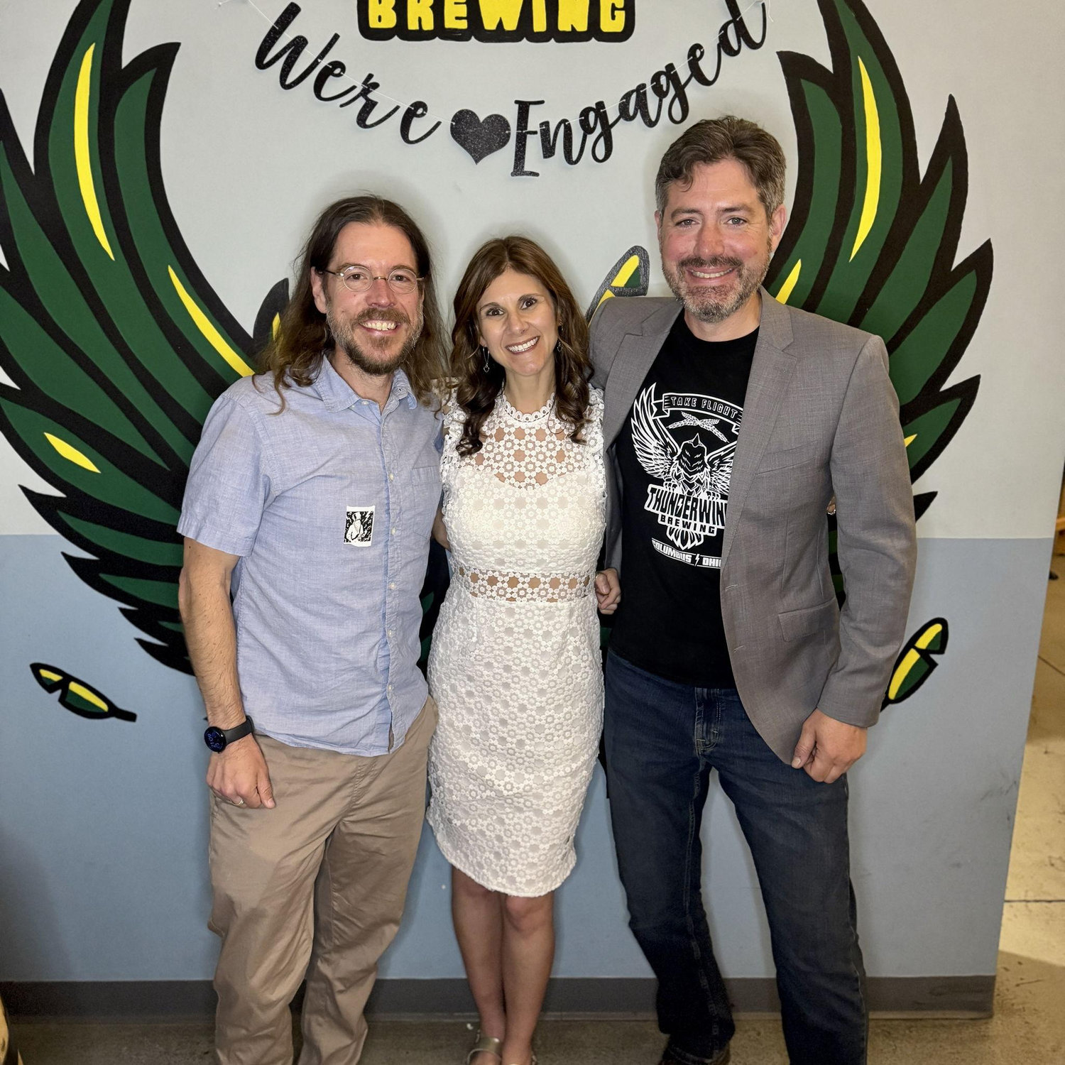 with our good friend Jason, owner of Thunderwing Brewing!