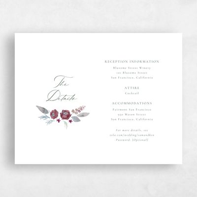 White Floral Wedding Enclosure - Arlington