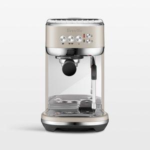 Breville Bambino Plus Black Stainless Steel Espresso Machine + Reviews | Crate & Barrel