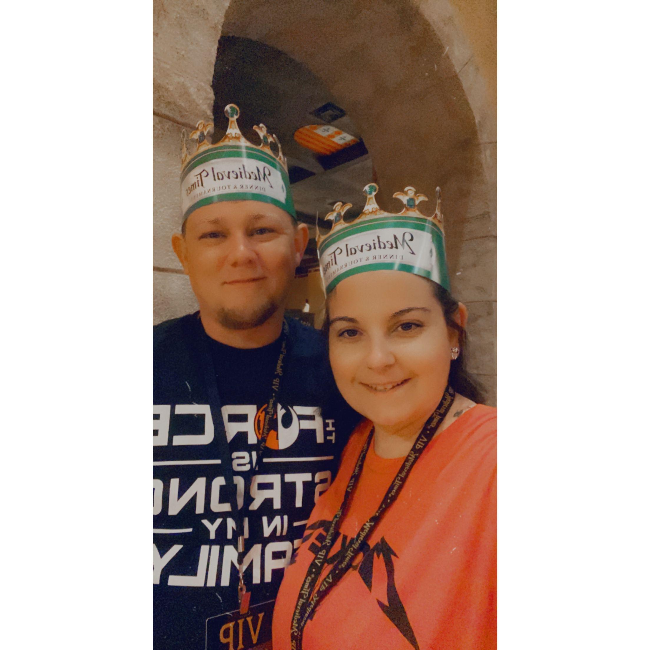 medieval times during our Disney trip 2022!