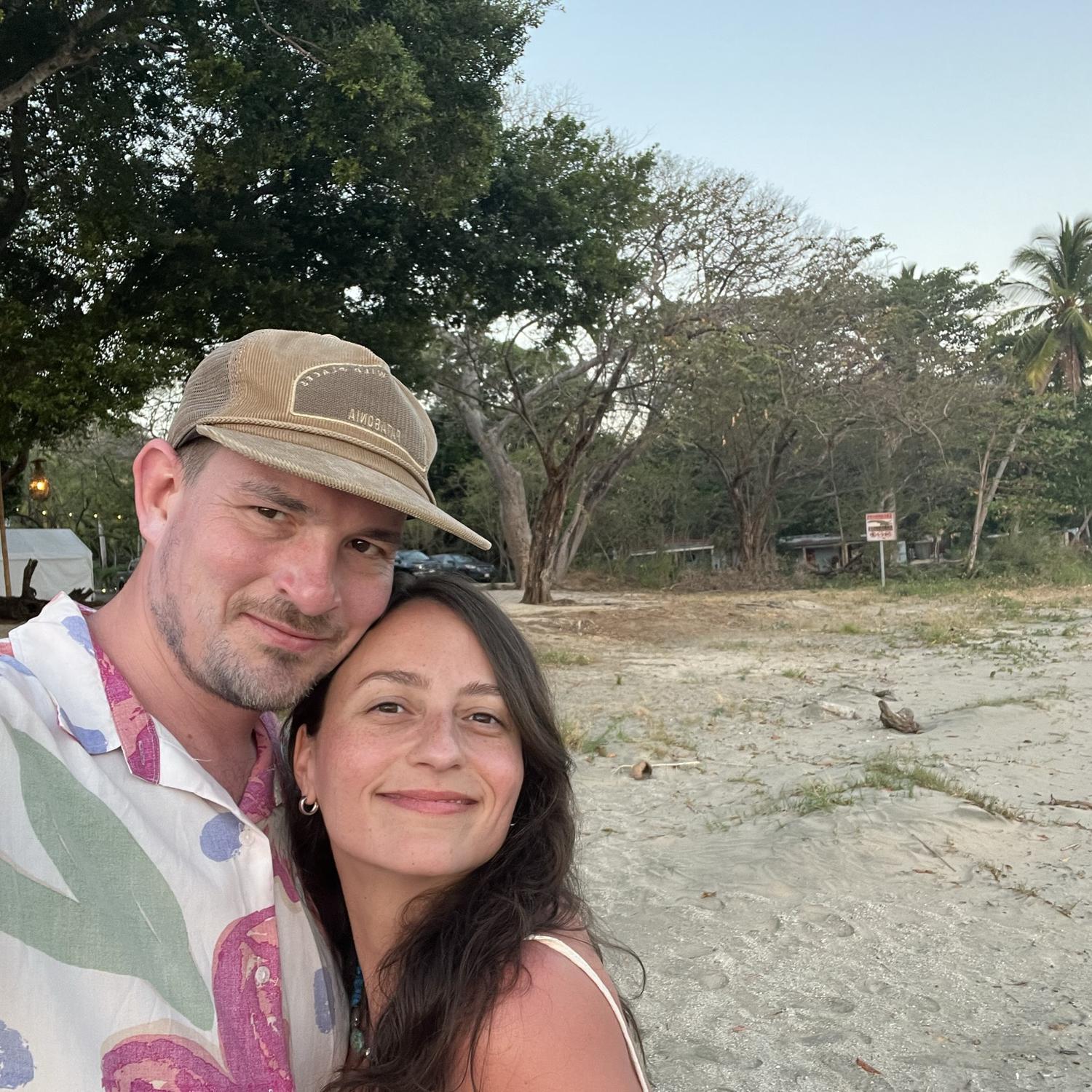 Dinner on the beach in beautiful Costa Rica