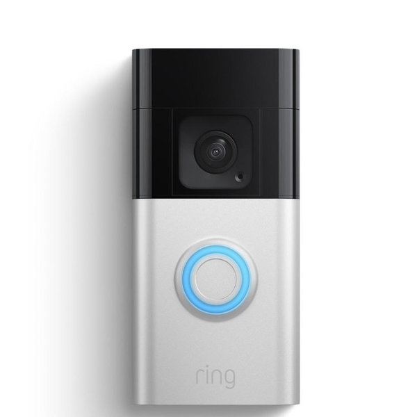 Ring Battery Doorbell, Head-to-Toe Video, Live View with Two-Way Talk, and Motion Detection & Alerts (newest model), Satin Nickel