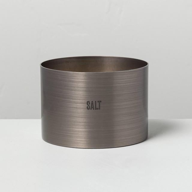 5oz Salt Brushed Tin Candle - Hearth & Hand™ with Magnolia