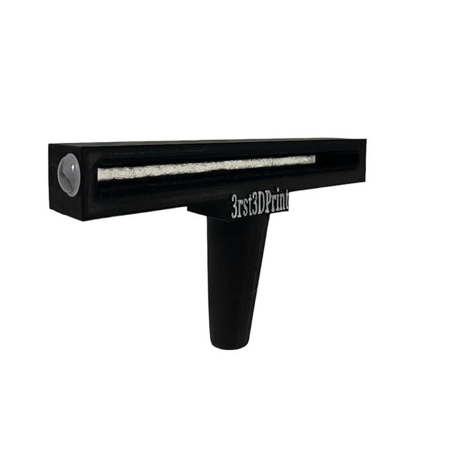 3rst3DPrint Ceiling Fan Blade Cleaning Vacuum Attachment (Black)