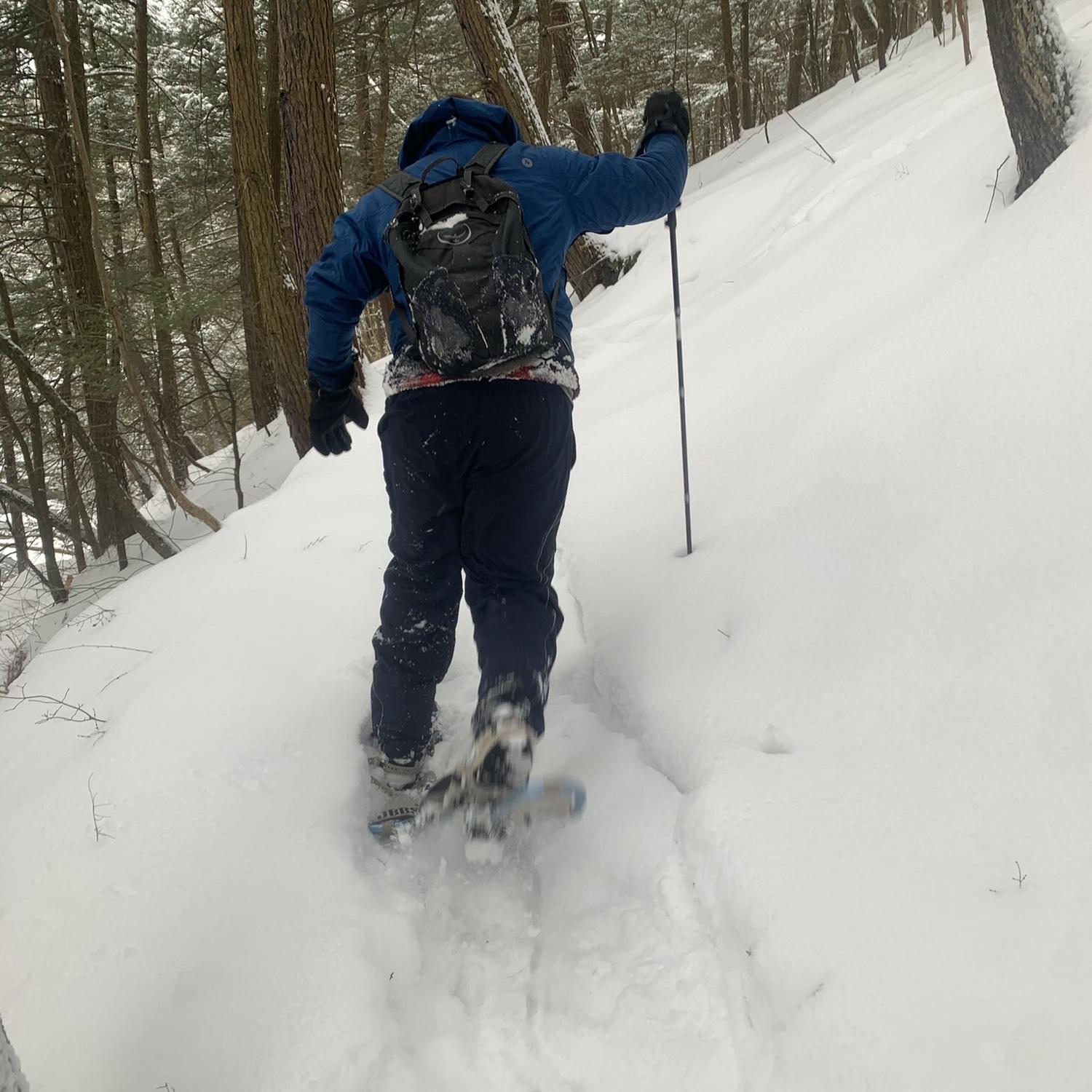 Scott and Kelsey went to visit Ithaca, where Scott went to college, and did some snowy exploring!