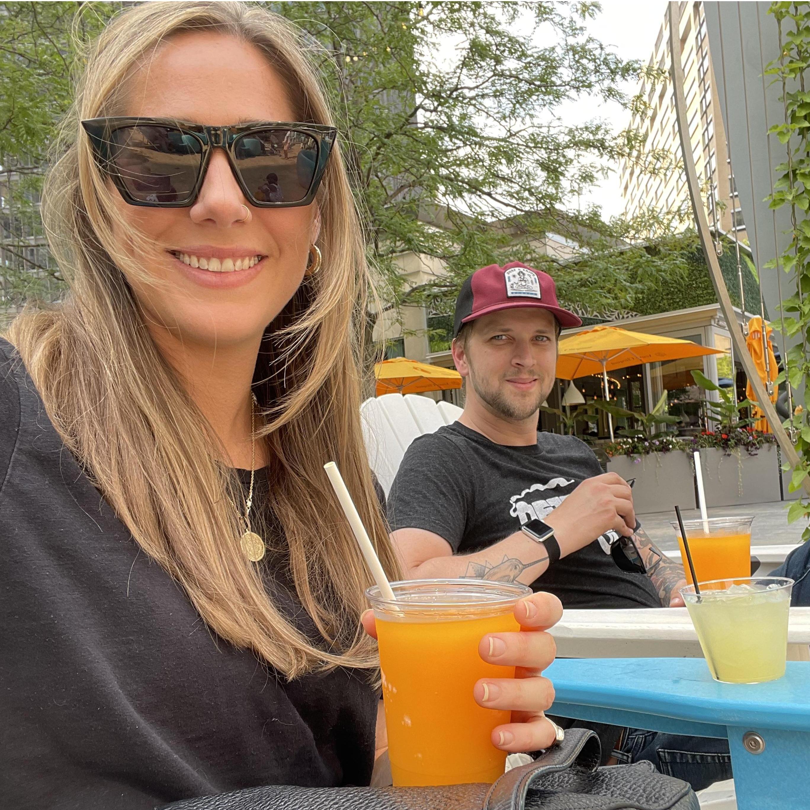 Exploring seasonal festivities at Campus Martius in Detroit, MI