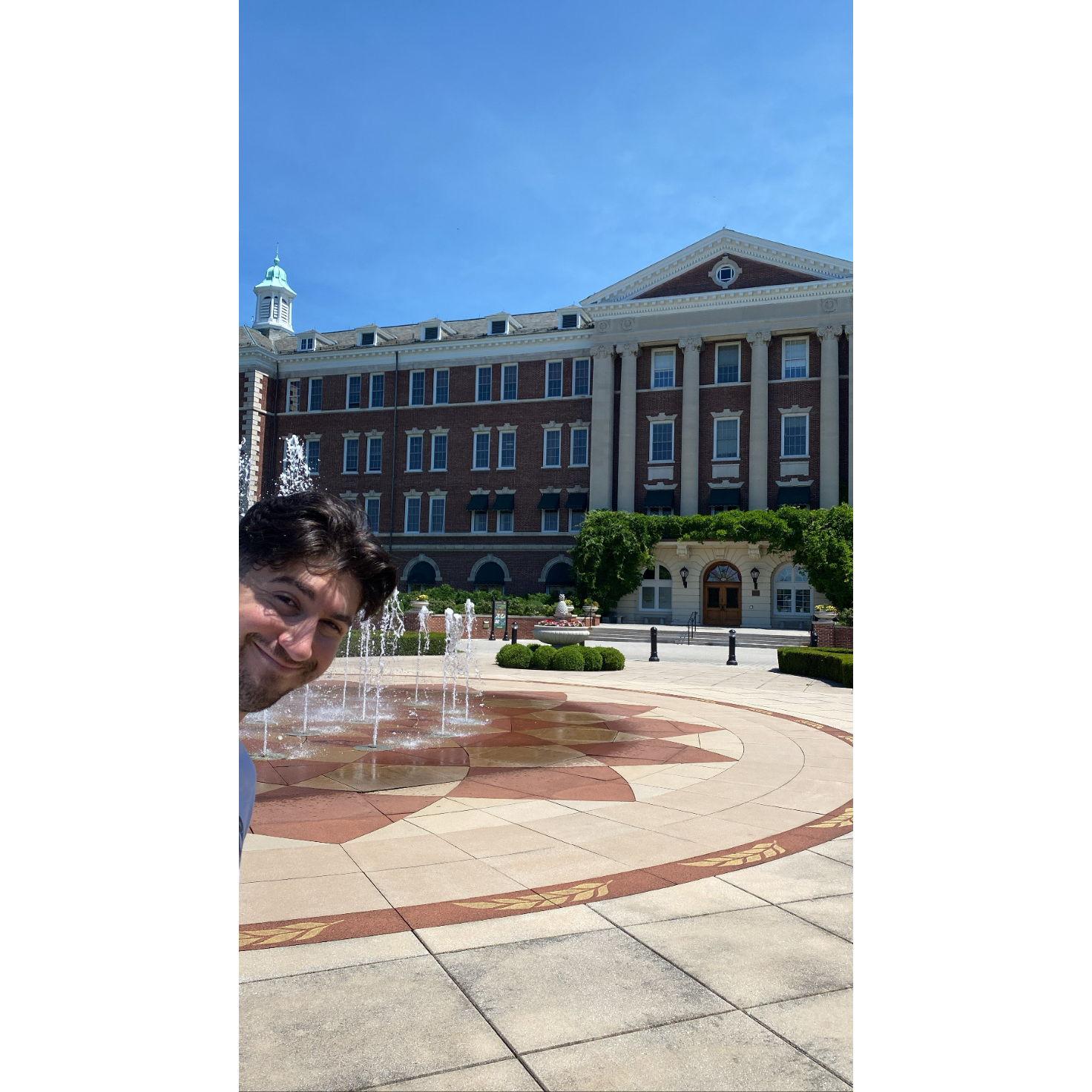 David at the Culinary Institute of America