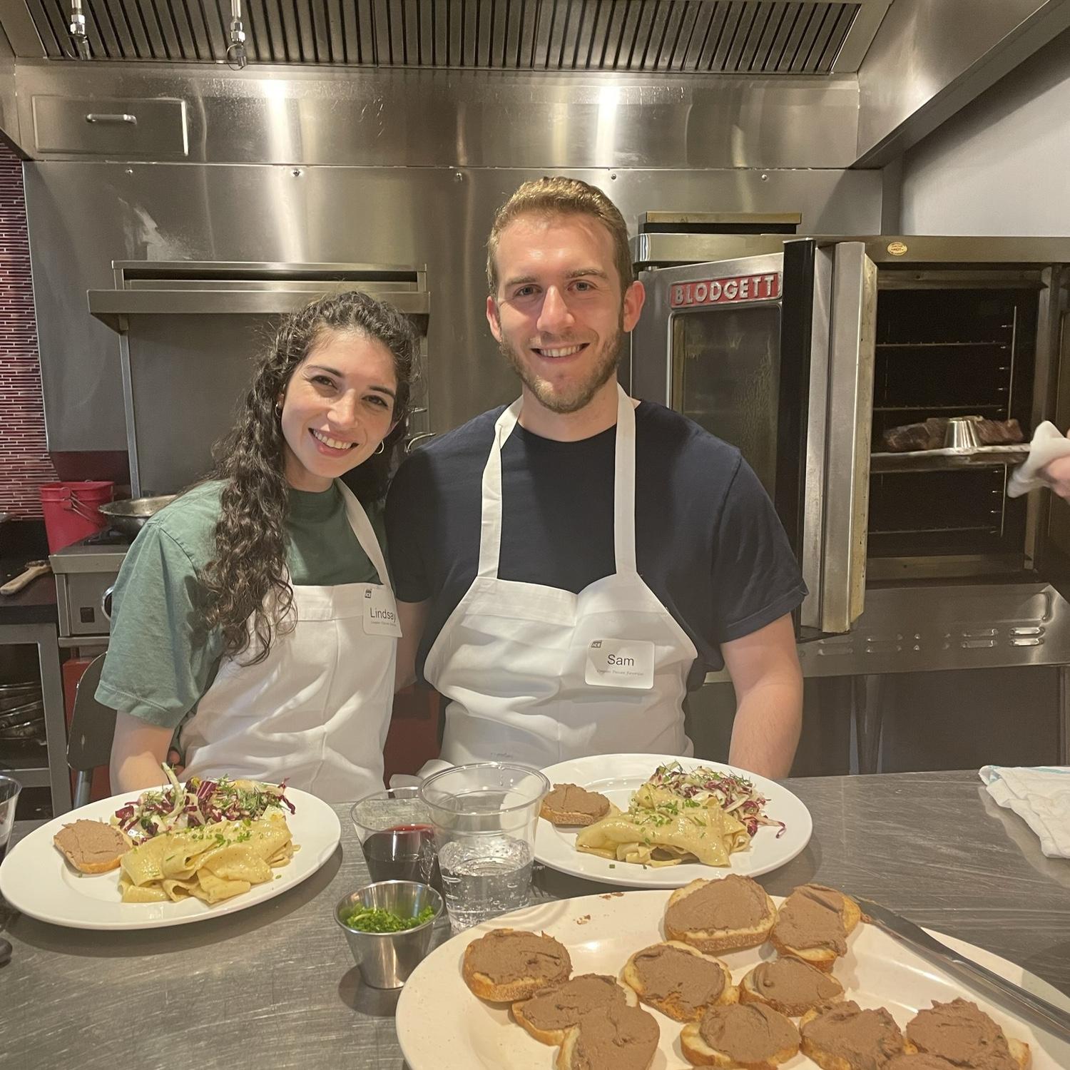 Cooking class at ICE