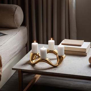 Cobra Round Candle Holder