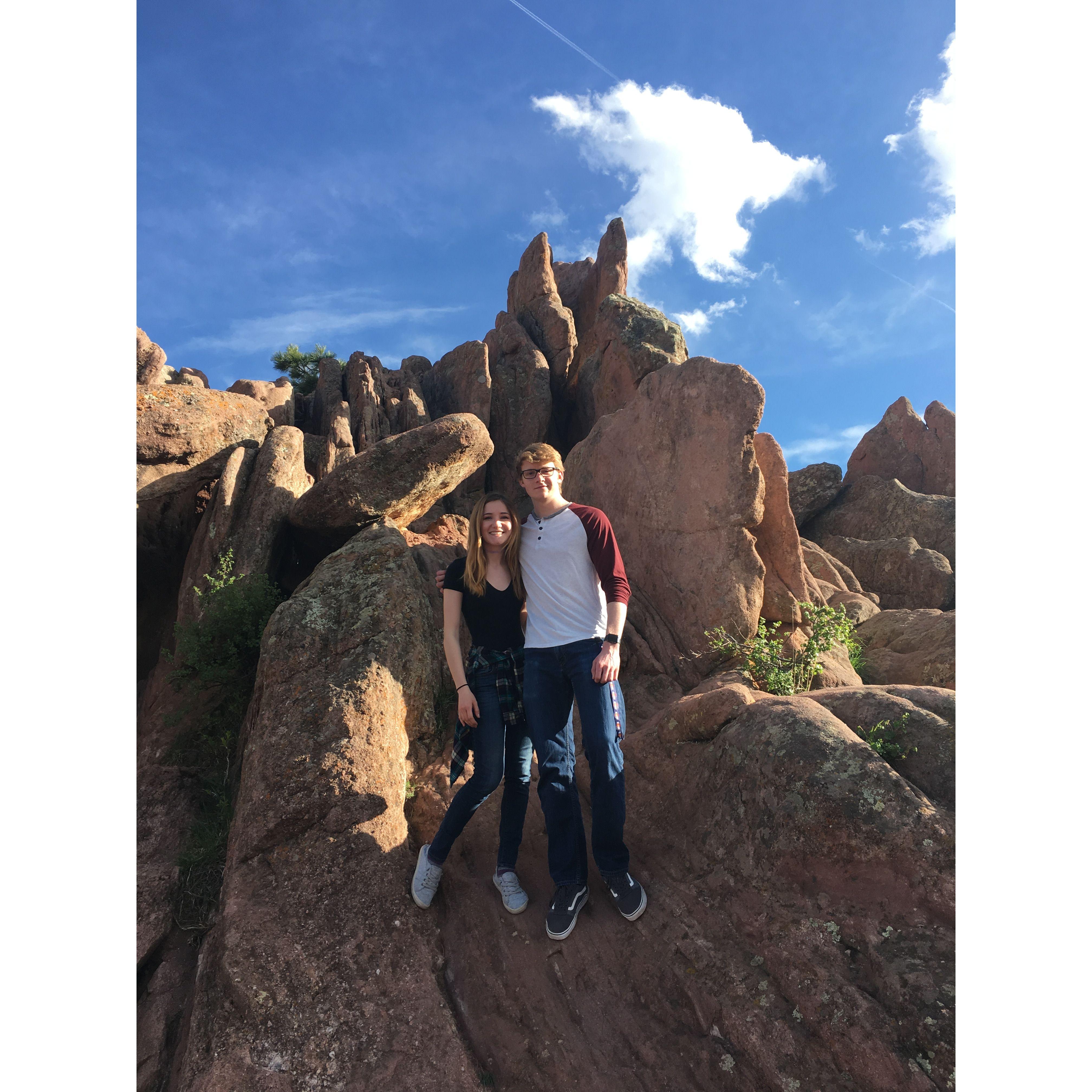 First hike in Boulder