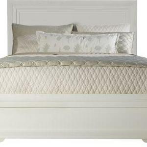 Belcourt White 3 Pc King Panel Bed