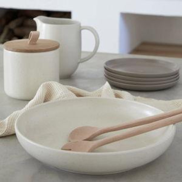 Large Serving Bowl Pacifica, Casafina by COSTA NOVA - Vanilla Beige