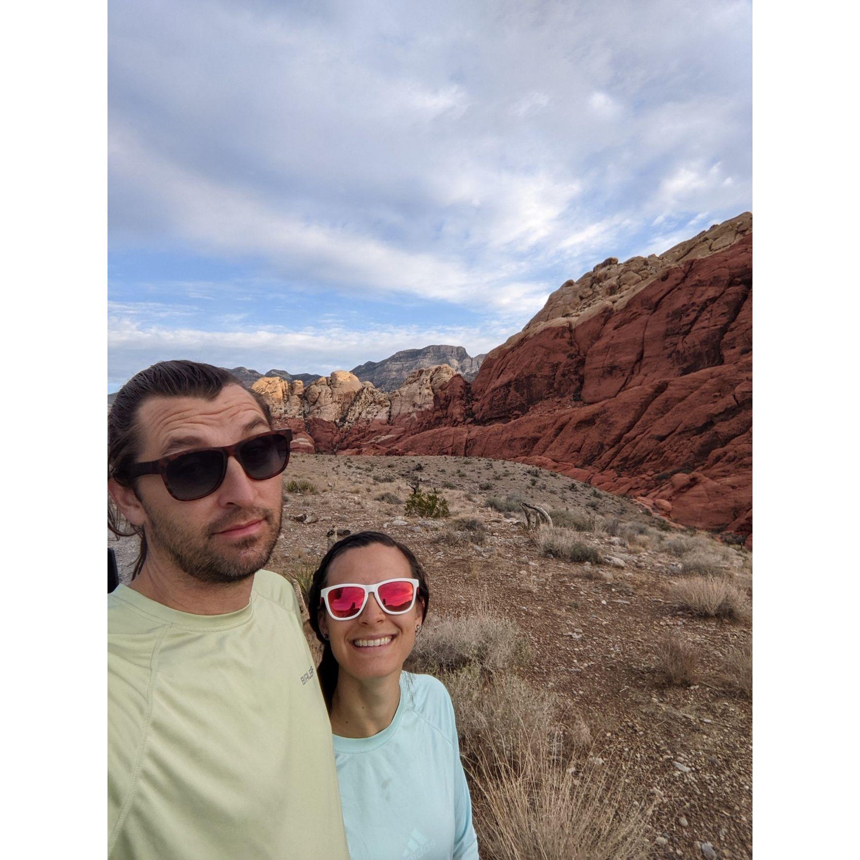 Justin's First Time at Red Rock Canyon
