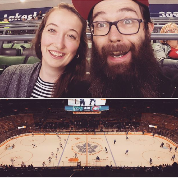 Birthday Surprise Hockey Game