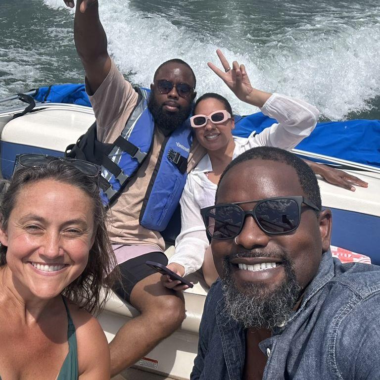 Fun on the lake with family!