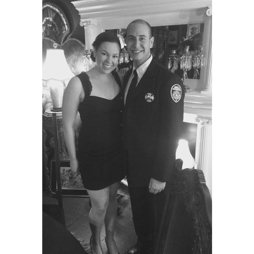 First Firefighter's Ball we went to together.