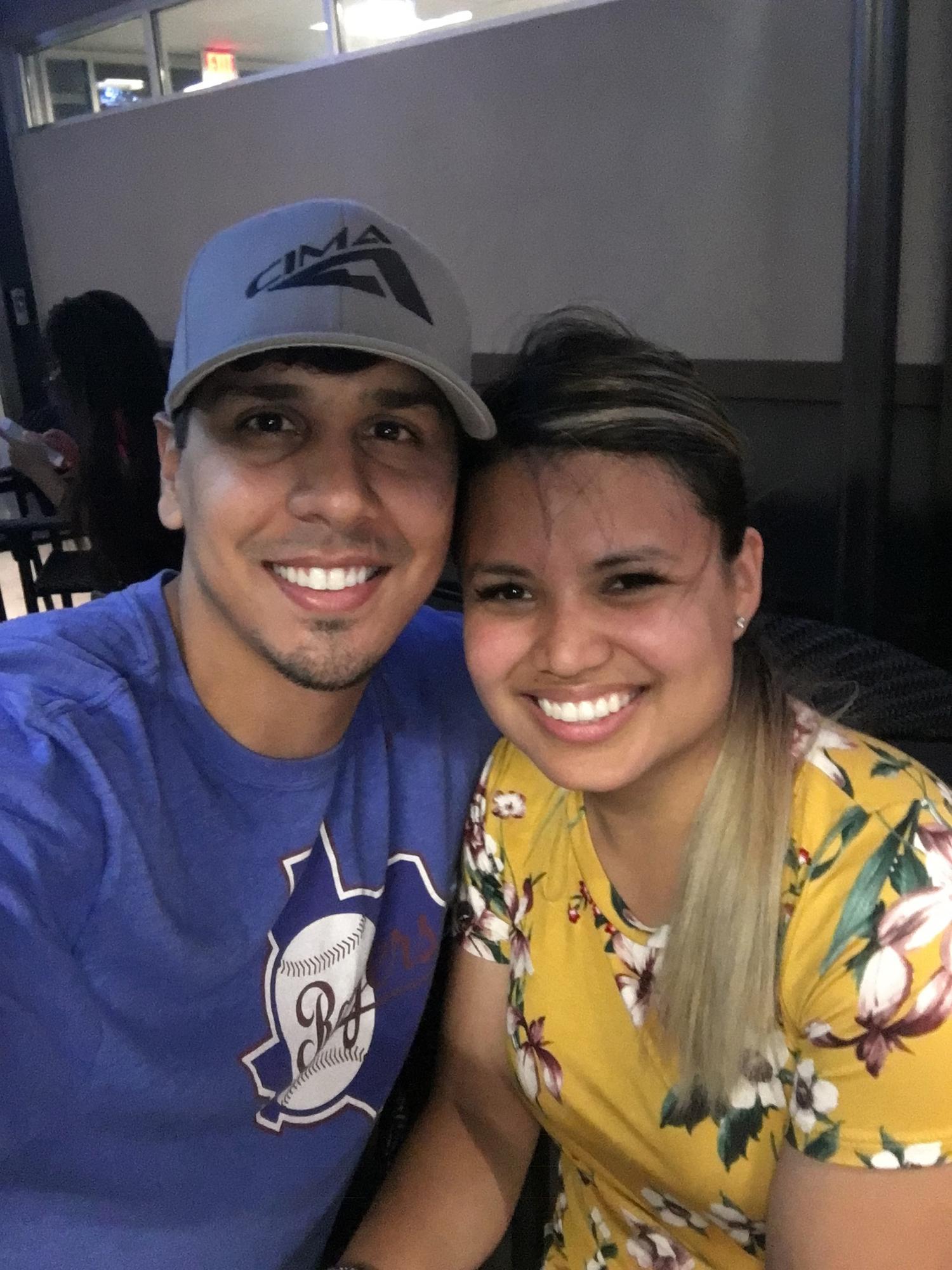 Our 2nd date and the rest is history.