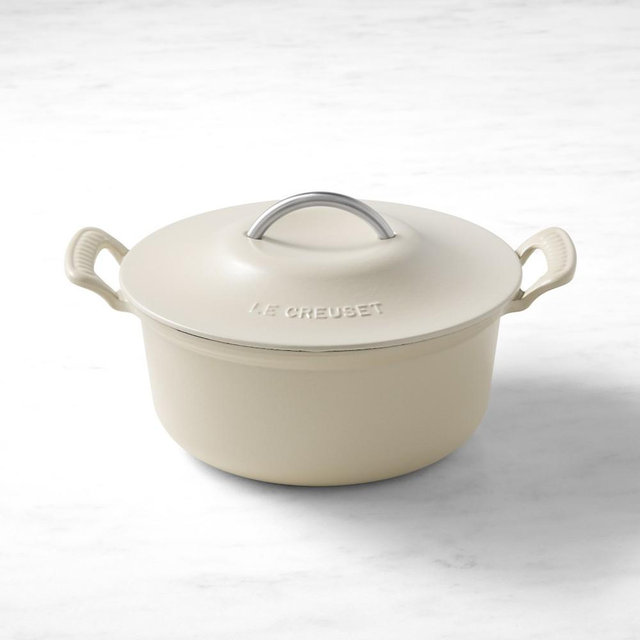Le Creuset Modern Heritage Enameled Cast Iron Round Dutch Oven, 5-Qt., Brioche