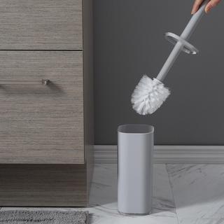 Rounded Edges Toilet Brush Brush Set