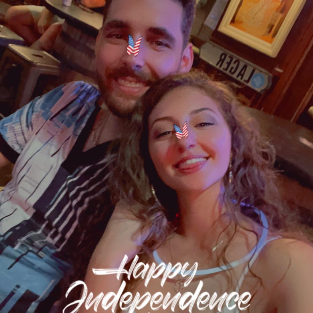 Our first Fourth of July together! 🎆🎇
