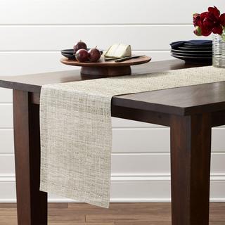 Crepe Neutral Table Runner