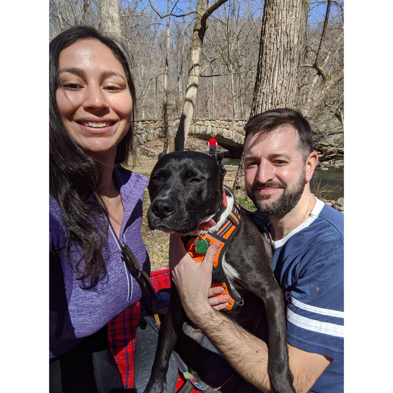 One of my favorite family portraits. From our DC days, on a weekend hike in rock creek park.