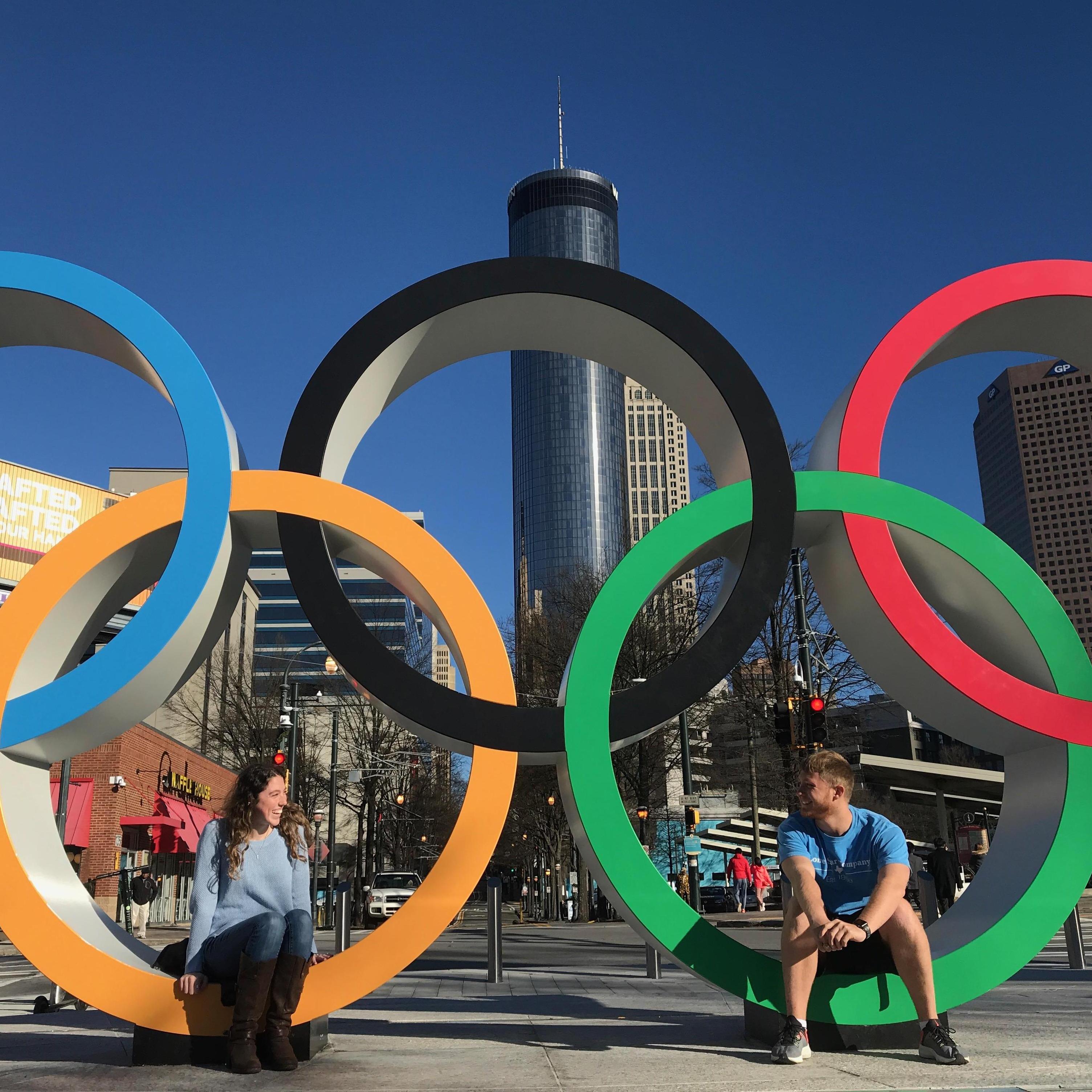 Centennial Olympic Park in Georgia, Jan. 2019