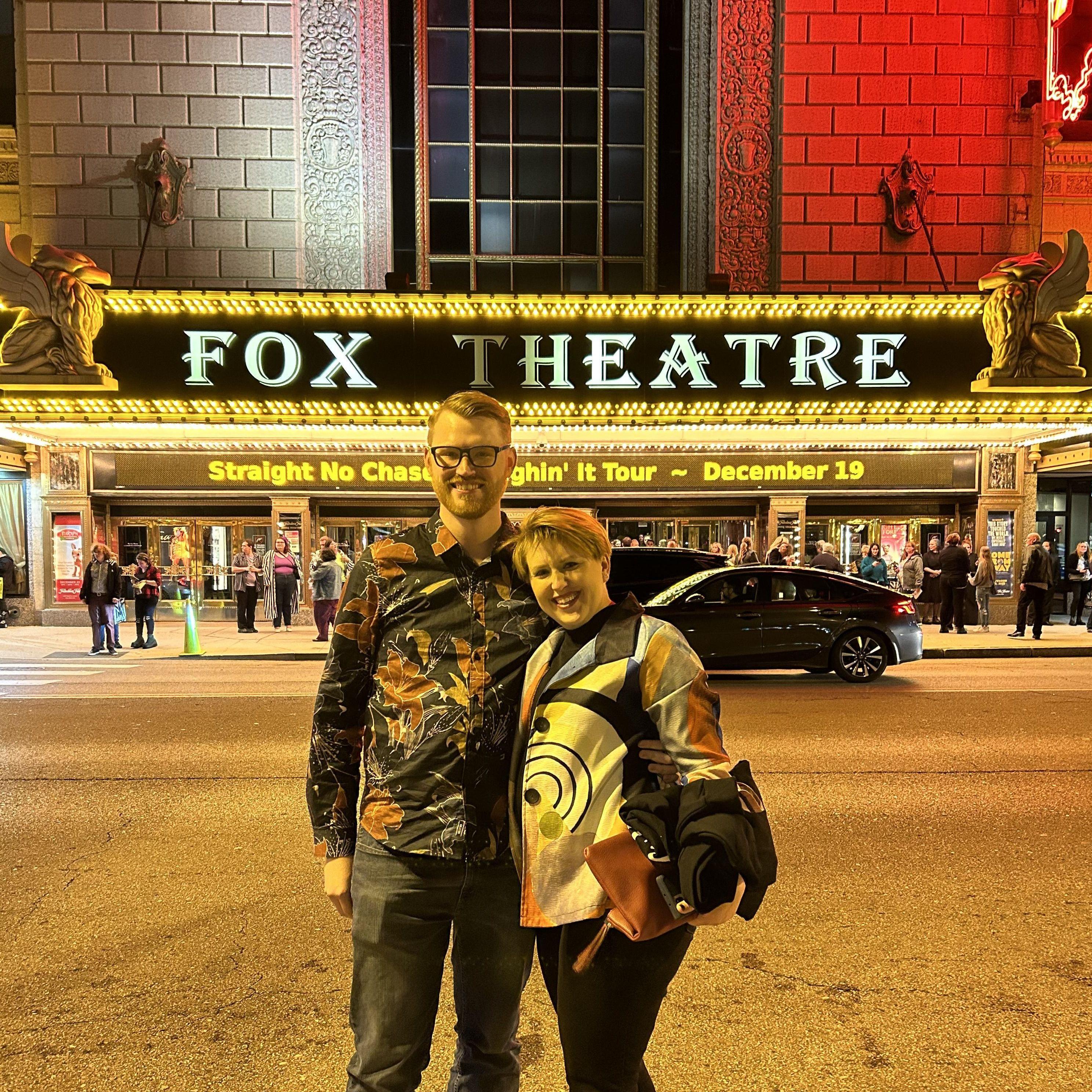 We absolutely LOVE the Fox Theater!