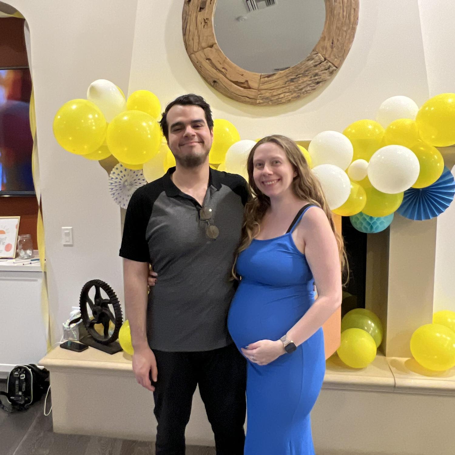 It’s so special that we get to be parents together and make something so beautiful