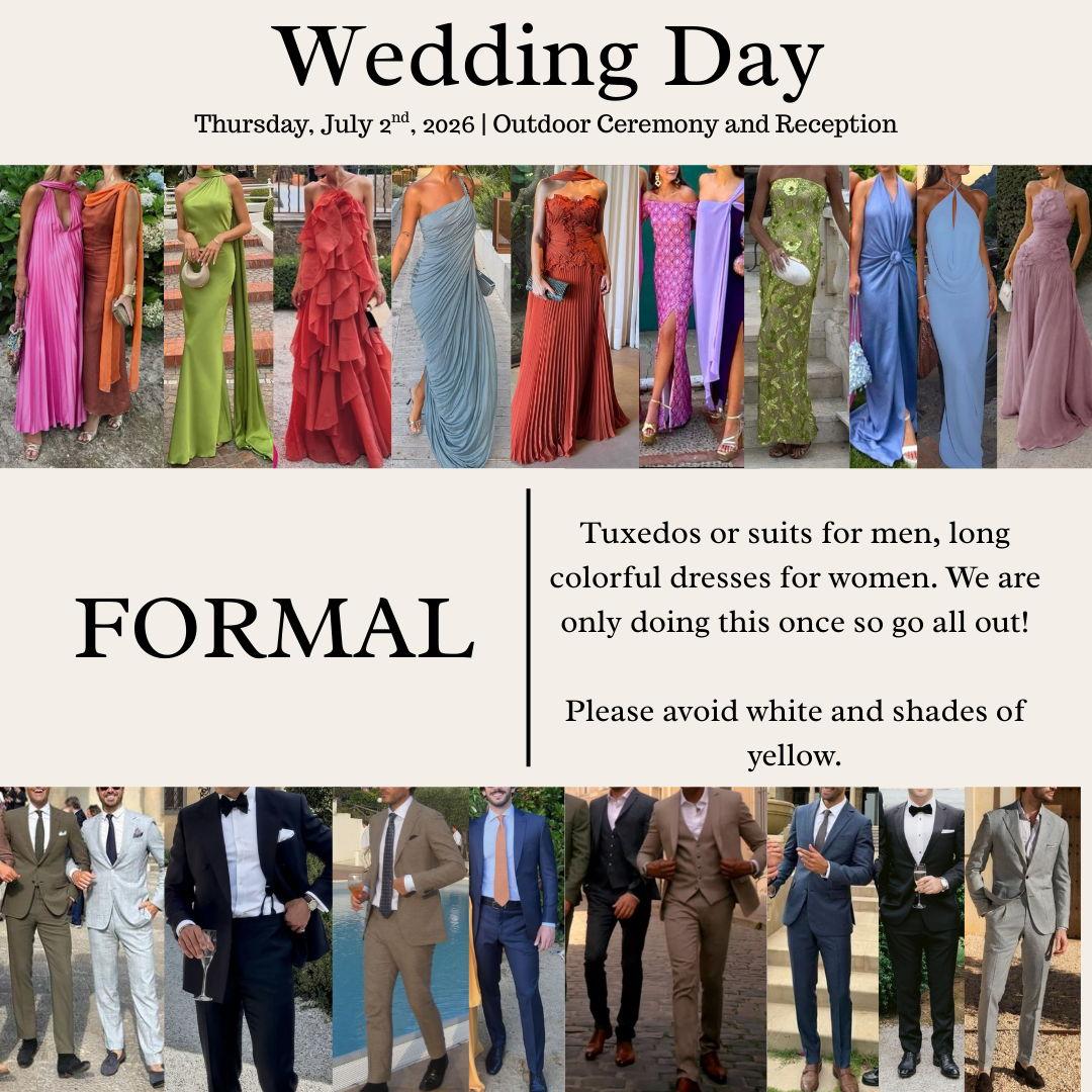 Wedding Day | July 2nd 2026