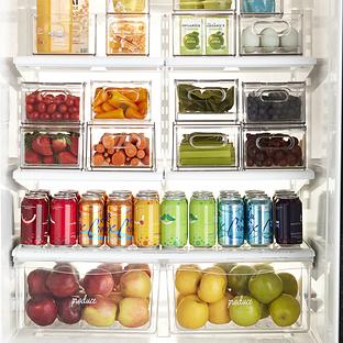 The Home Edit by iDesign Fridge Storage Solution