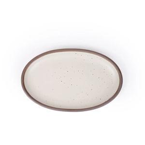 Oval Platter - Panna Cotta / Medium
