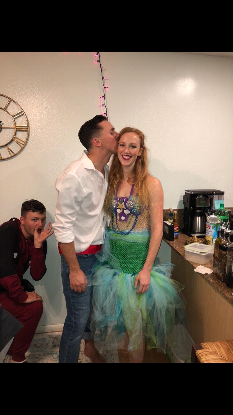 Prince Eric and Ariel, Halloween 2018