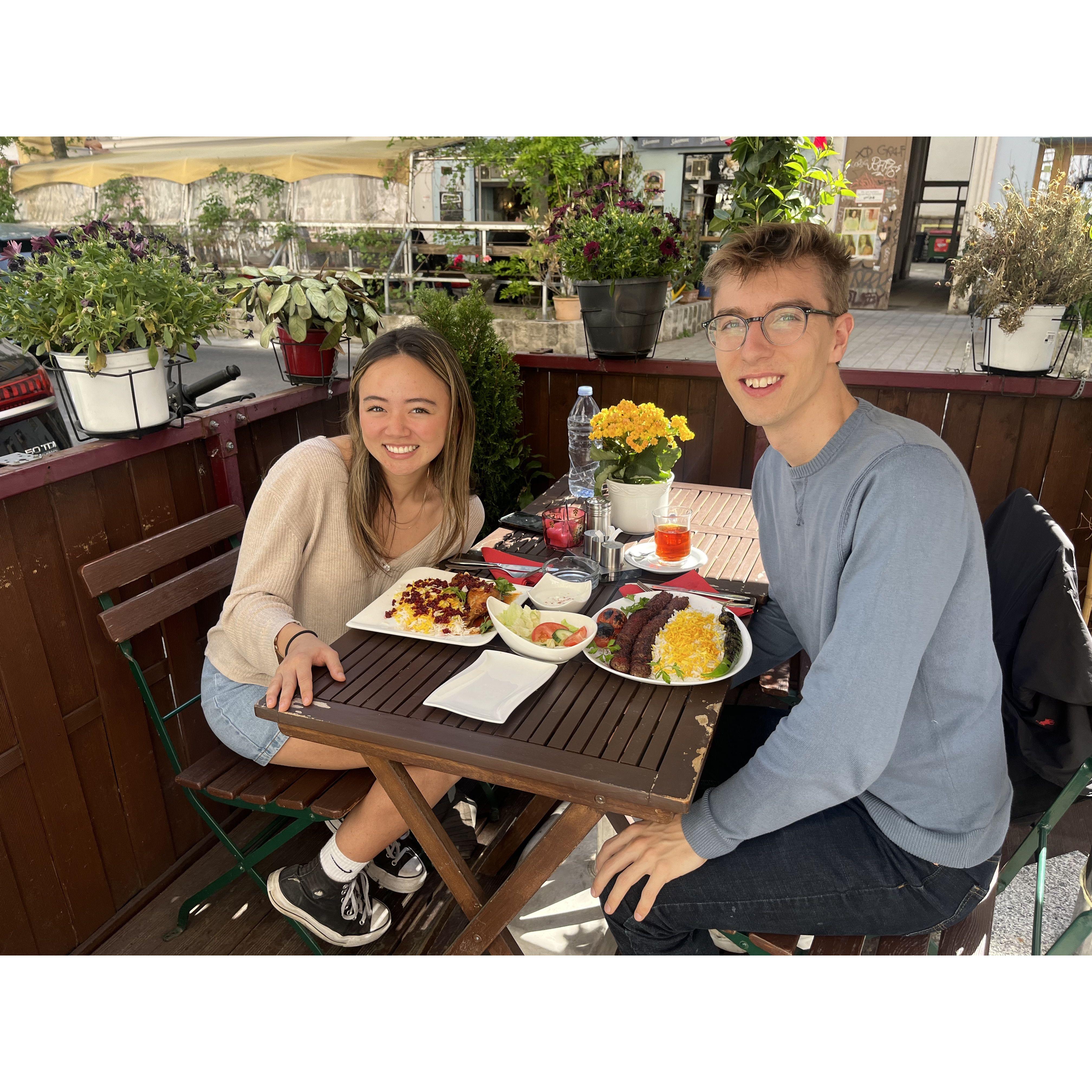 Lunch in Vienna!