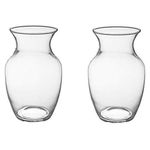 8" Glass Rose Vase (Case of 2) #999 By Oasis® Floral Products
