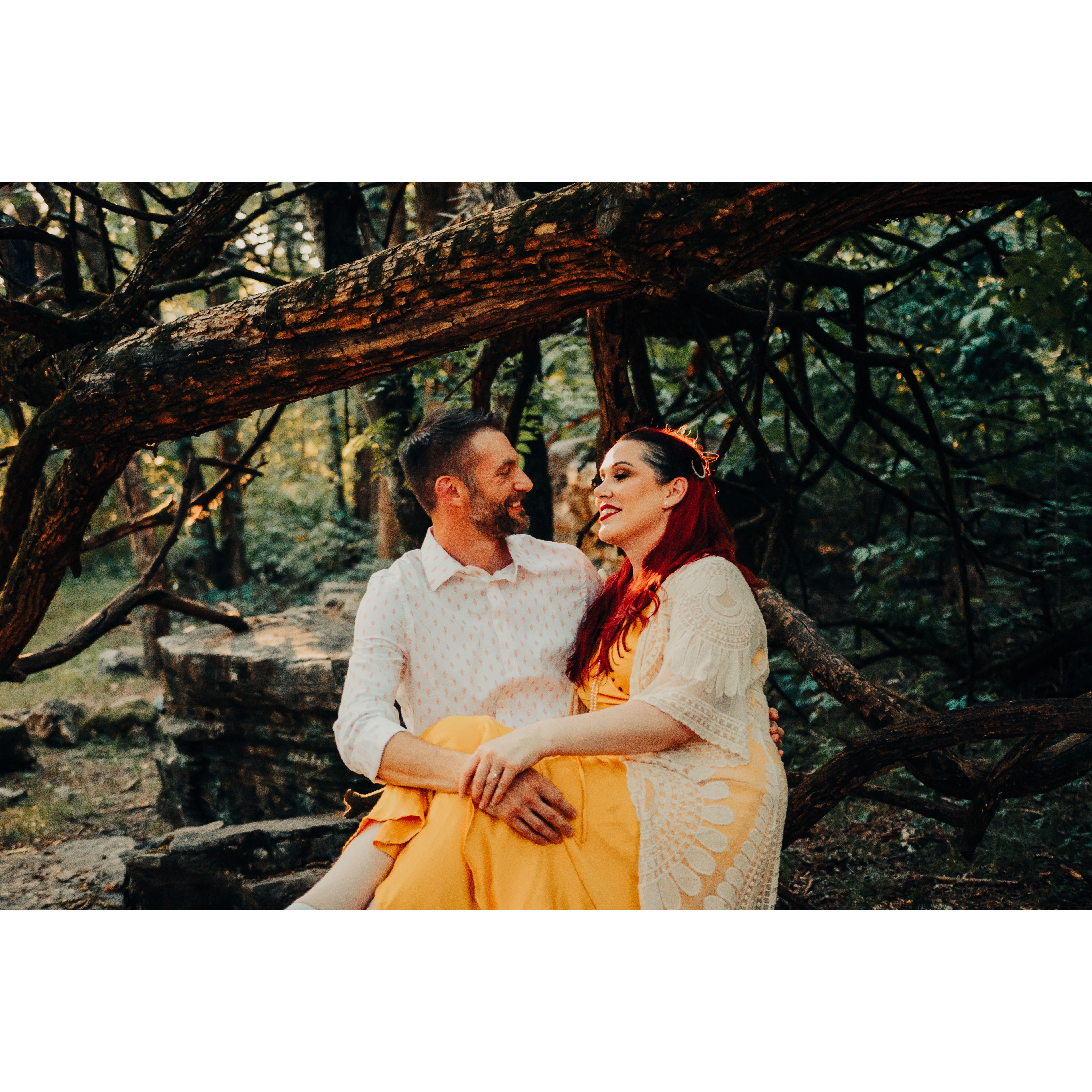 A gem from our Arrington engagement photo shoot!