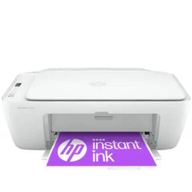 HP - DeskJet 2734e Wireless All-In-One Inkjet Printer with 6 months of Instant Ink included from HP+ - White