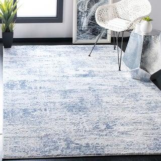 SAFAVIEH Amelia Modern Abstract Rug - 8' x 10' - Ivory/Navy