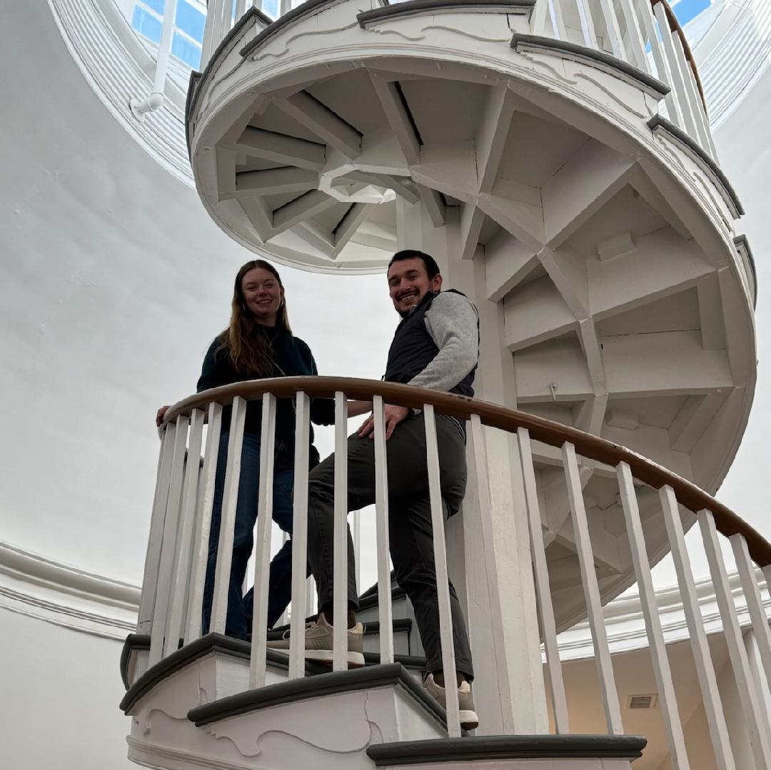 Touring a wedding venue. Staunton, VA