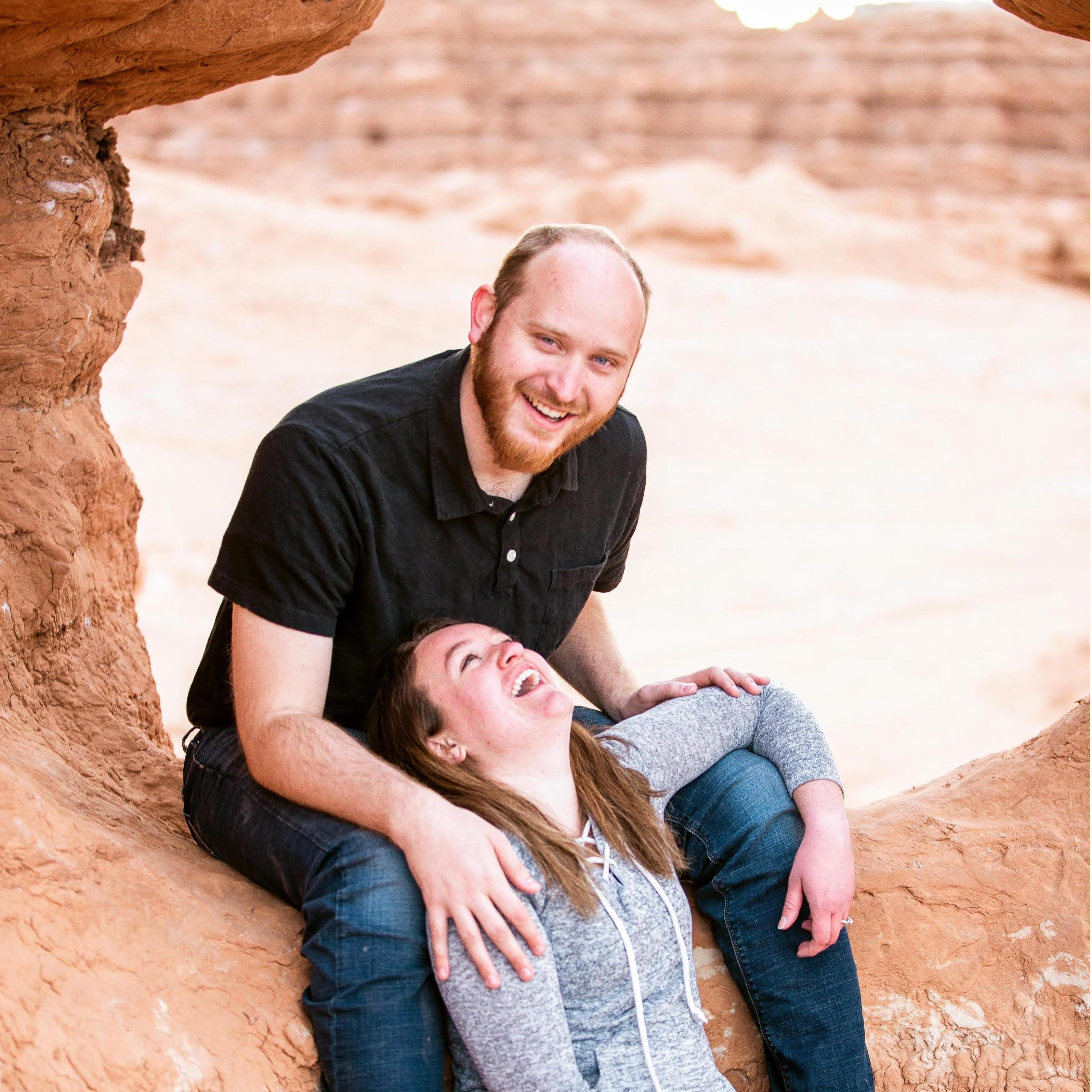 We did our engagements in Goblin Valley