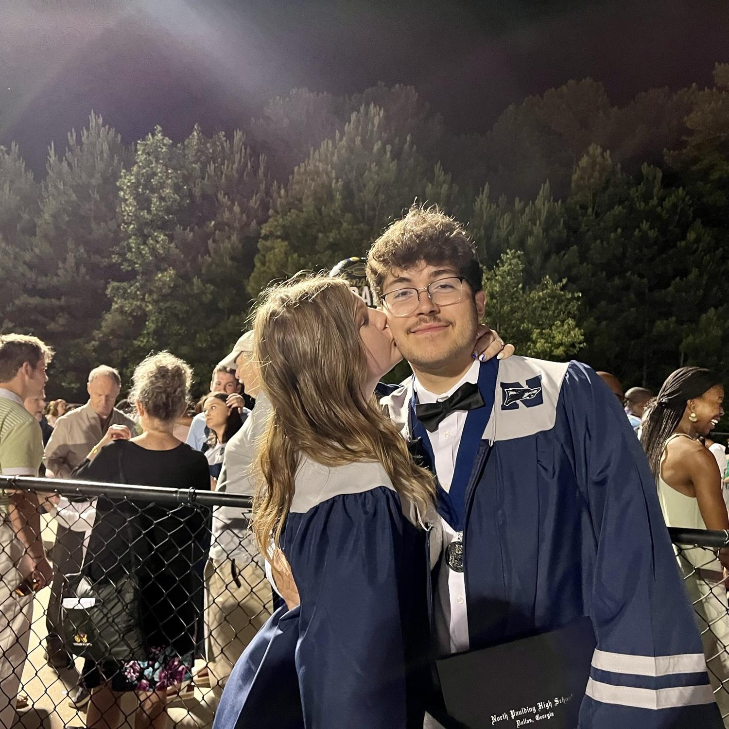 Graduating high school together!