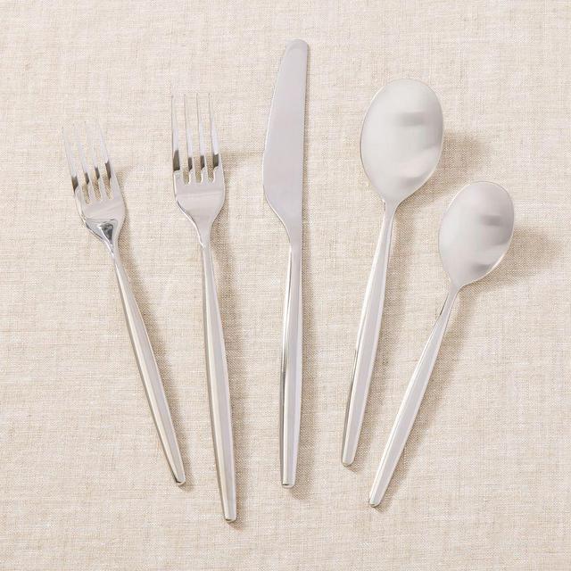 Sidney Flatware, 20 Piece, Mirrored