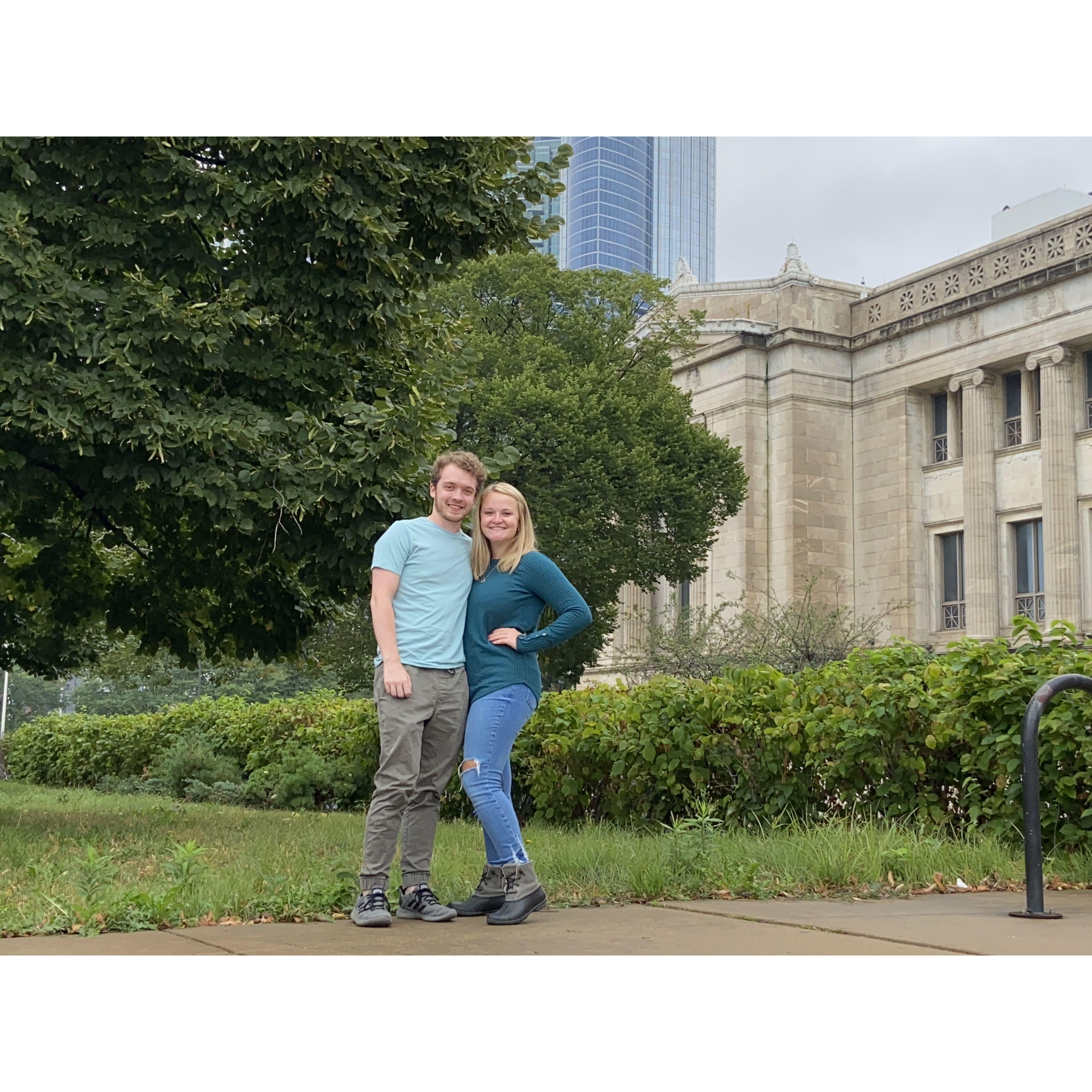 First trip together, Chicago!
