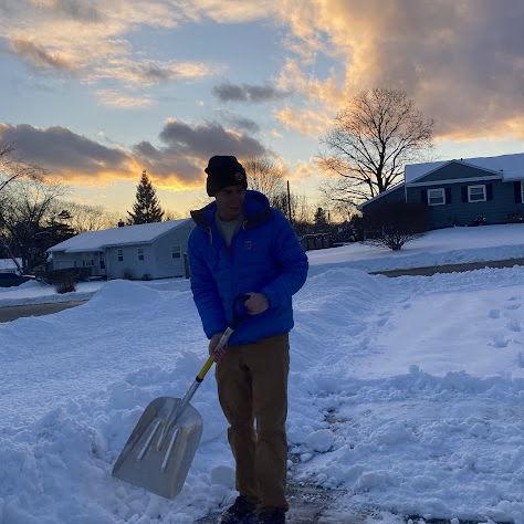 And we learned how to shovel our driveway...