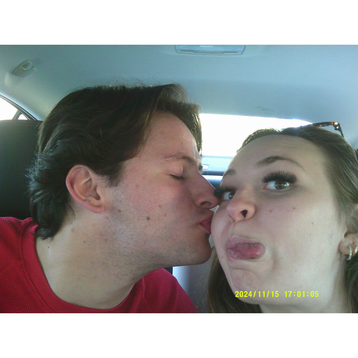 cutie little digital camera selfie