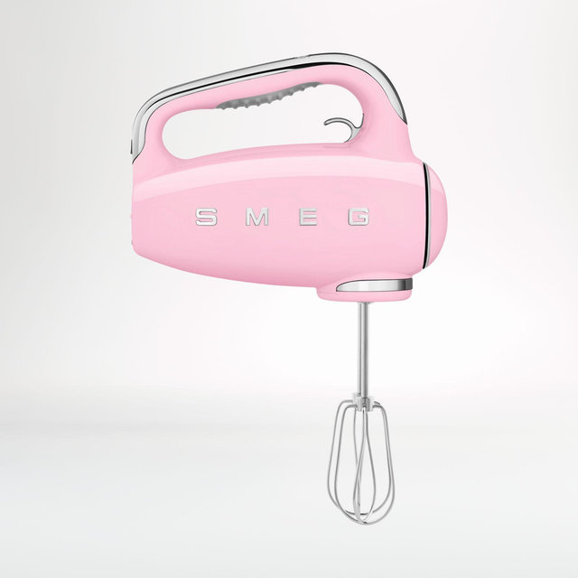 Smeg Pink 9-Speed Hand Mixer