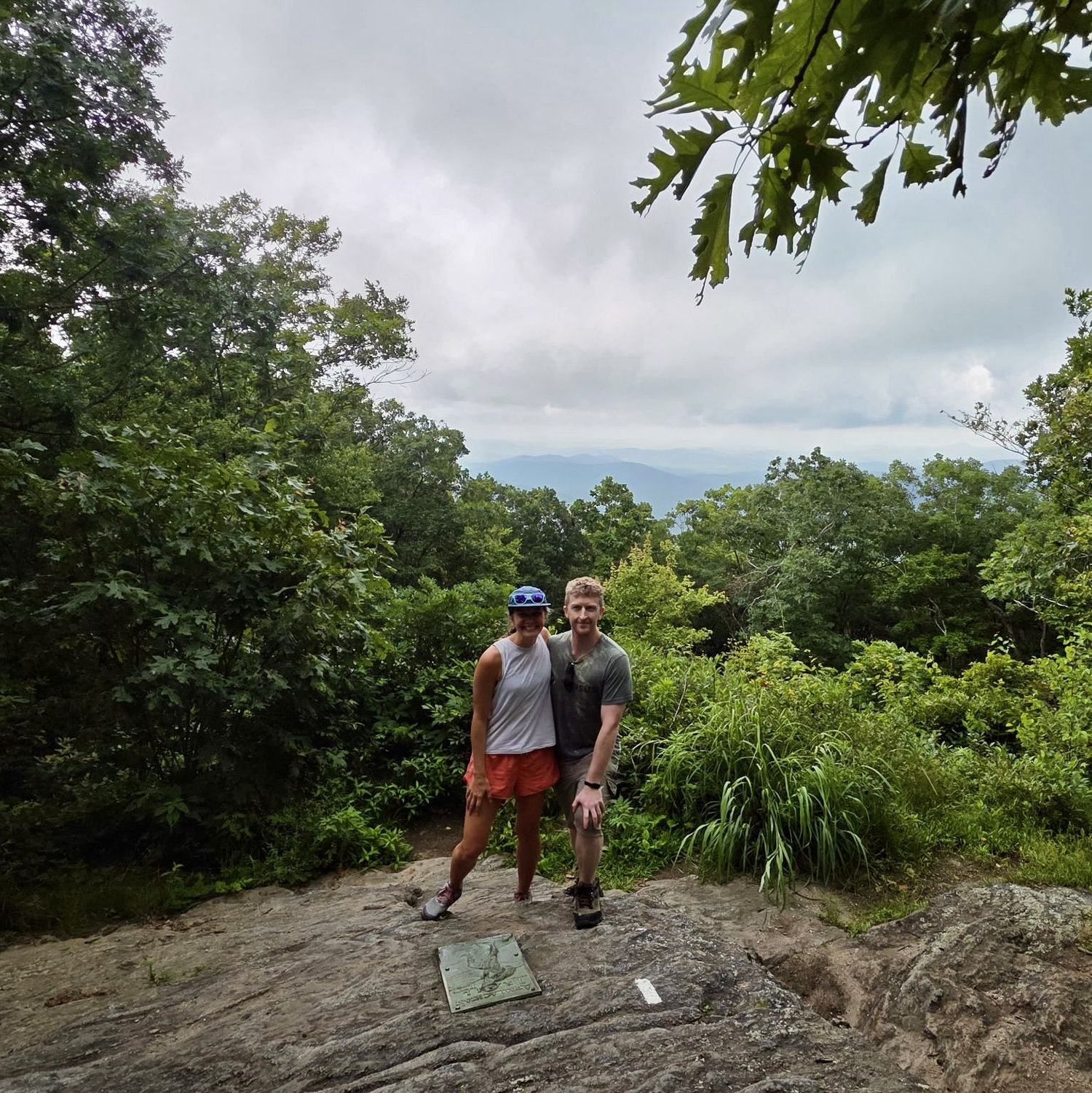 Springer Mountain, the southern most blaze of the AT!