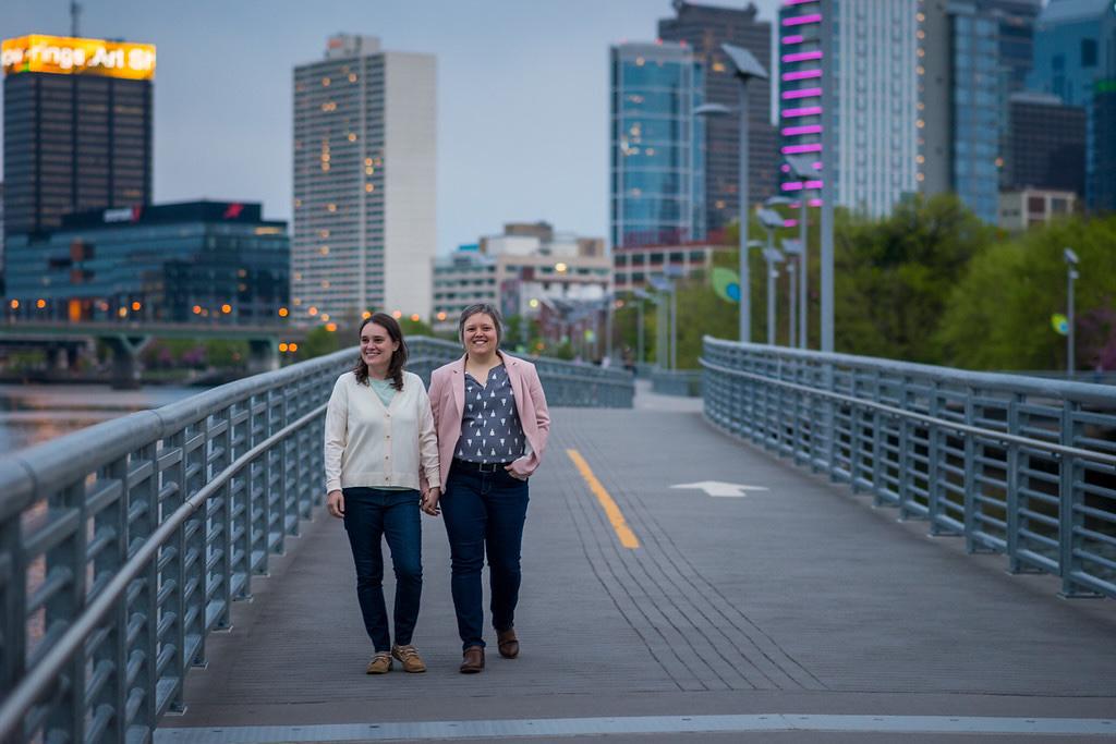 Engagement photos. April 2021. Courtesy of Lindsay Ladd.